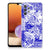 Silicone Back Case Samsung Galaxy A32 4G | A32 5G Enterprise Editie Angel Skull Blauw B2C Telecom