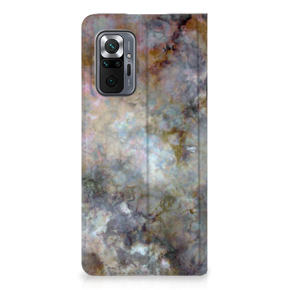 Xiaomi Redmi Note 10 Pro Standcase Marmer Grijs - B2C Telecom