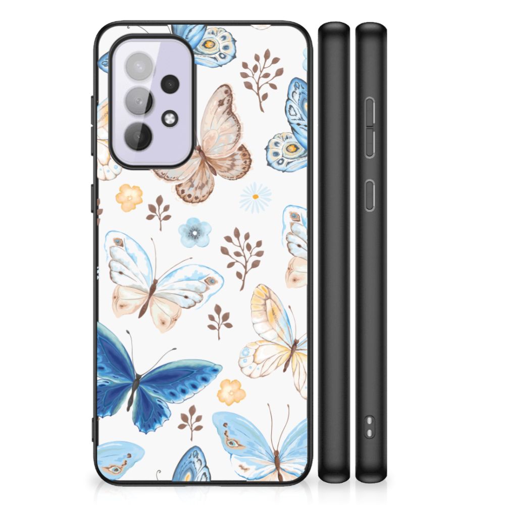 Dierenprint Telefoonhoesje voor Samsung Galaxy A33 5G Vlinder B2C Telecom