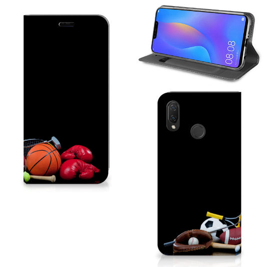 Huawei P Smart Plus Hippe Standcase Sports