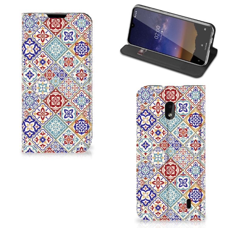 Nokia 2.2 Standcase Tiles Color