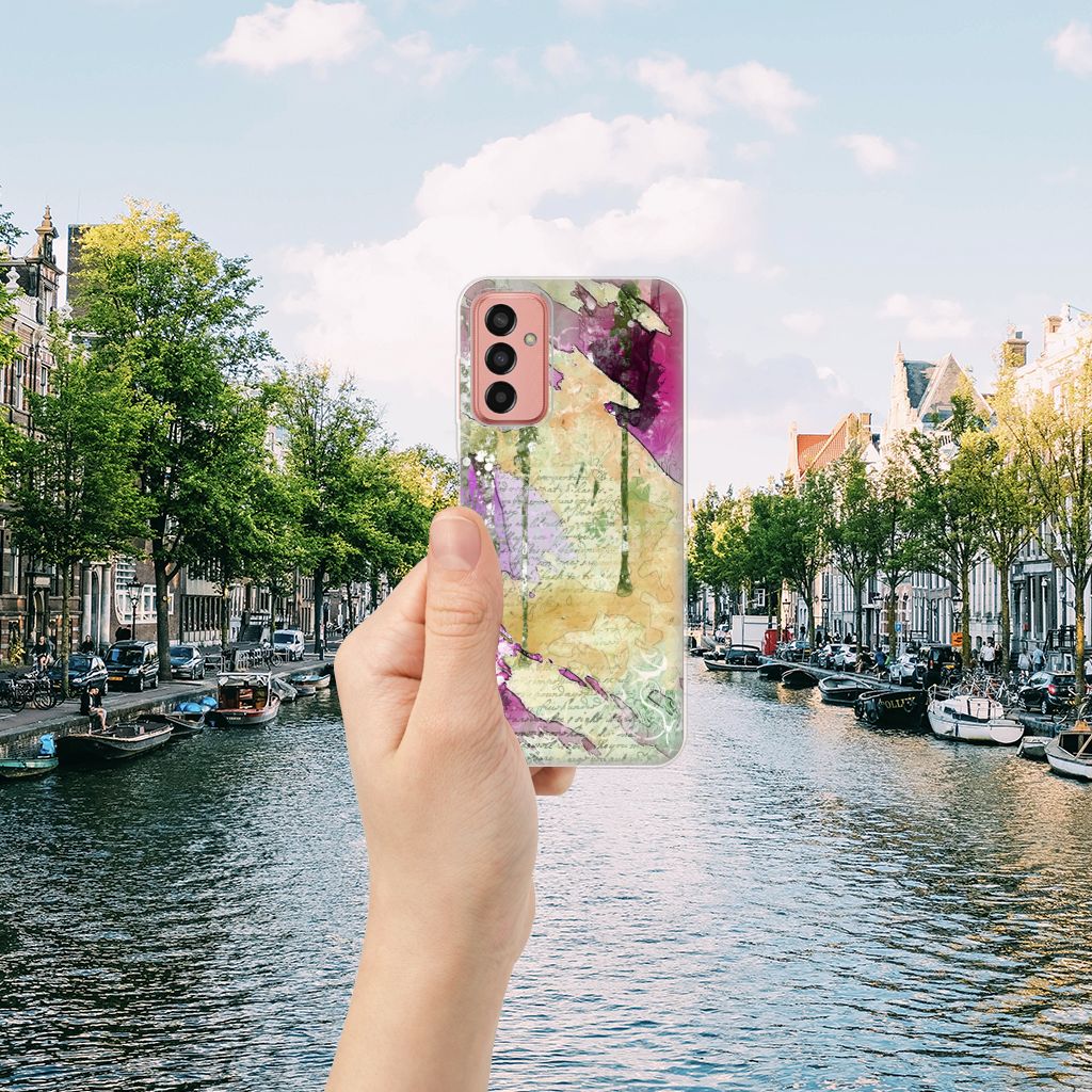 Hoesje maken Samsung Galaxy M13 | M23 Letter Painting B2C Telecom