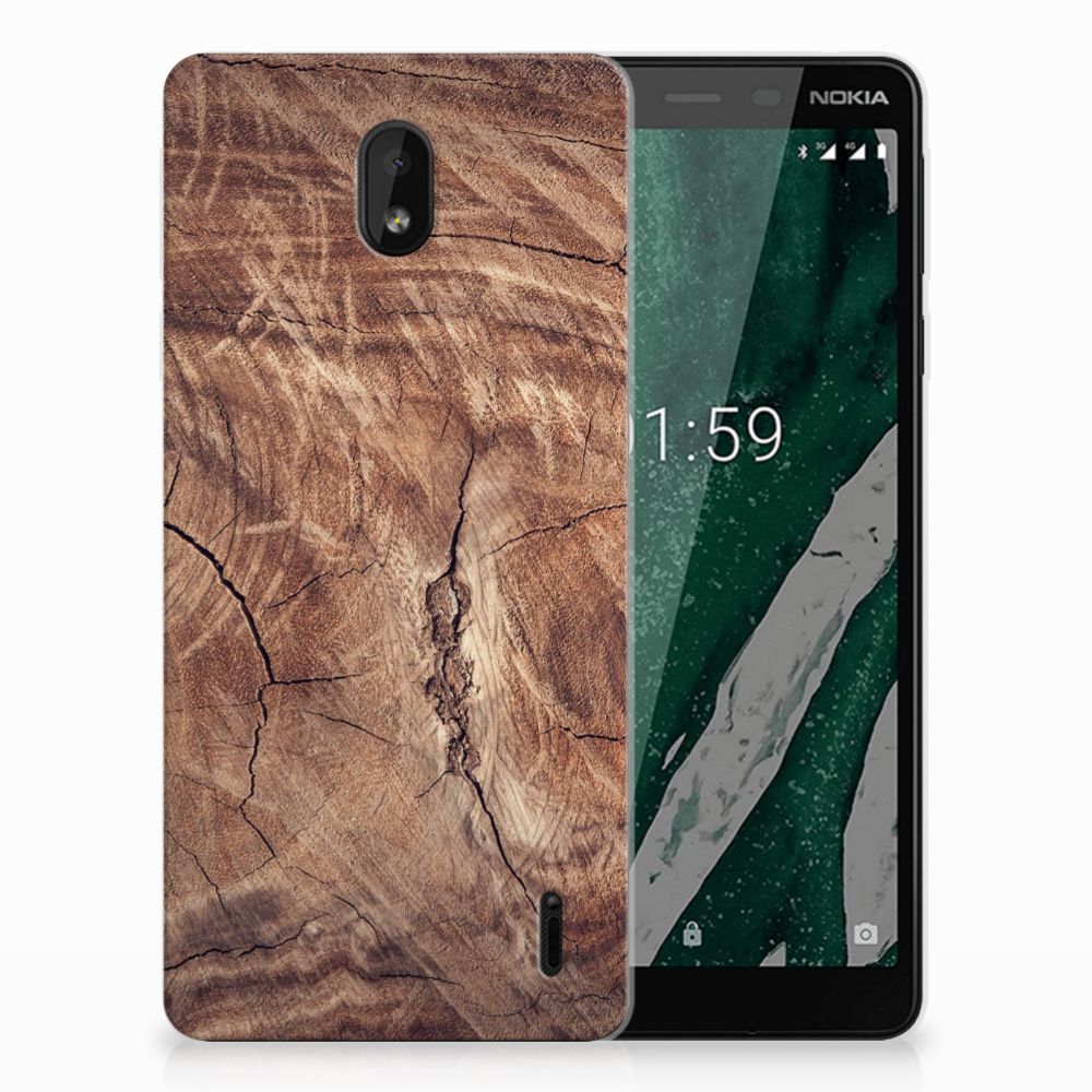 Nokia 1 Plus Bumper Hoesje Tree Trunk