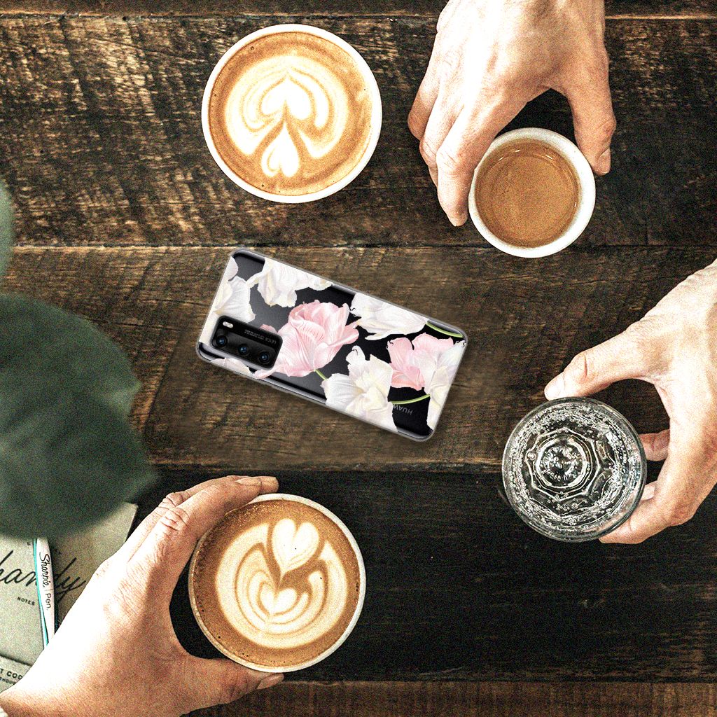 Huawei P40 TPU Case Lovely Flowers B2C Telecom