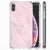 Apple iPhone Xs Max Anti-Shock Hoesje Marble Pink - Origineel Cadeau Vriendin