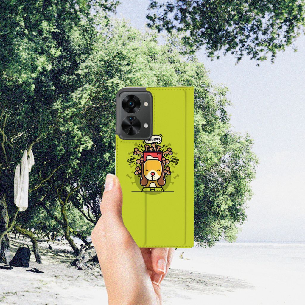 OnePlus Nord 2T Magnet Case Doggy Biscuit - B2C Telecom