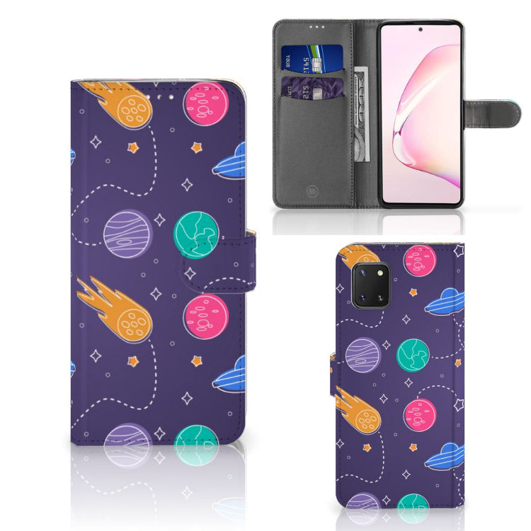 Samsung Note 10 Lite Wallet Case met Pasjes Space