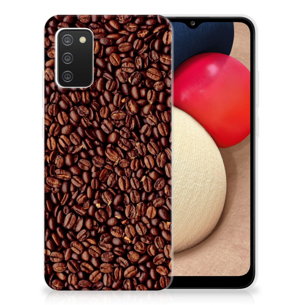 Samsung Galaxy A02s Siliconen Case Koffiebonen B2C Telecom
