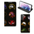 Samsung Galaxy S21 Plus Magnet Case Cartoon with colorful animal logos on a black background.