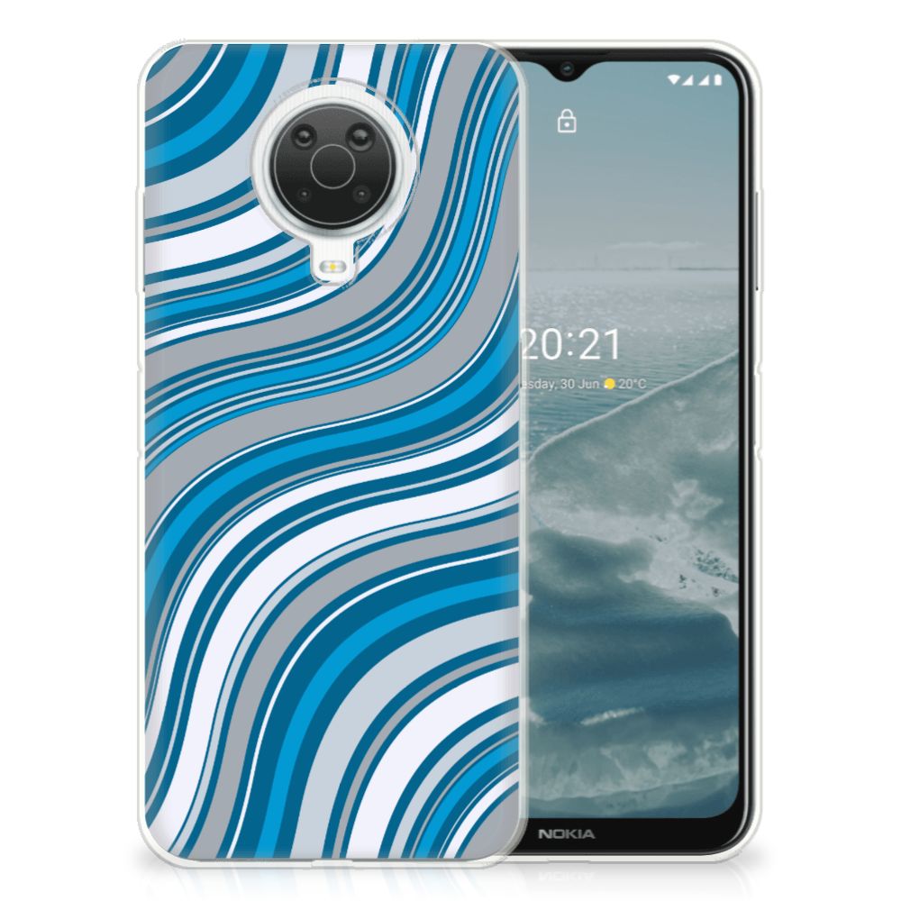 Nokia G20 | G10 TPU bumper Waves Blue