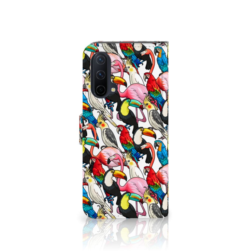 OnePlus Nord CE 5G Telefoonhoesje met Pasjes Birds