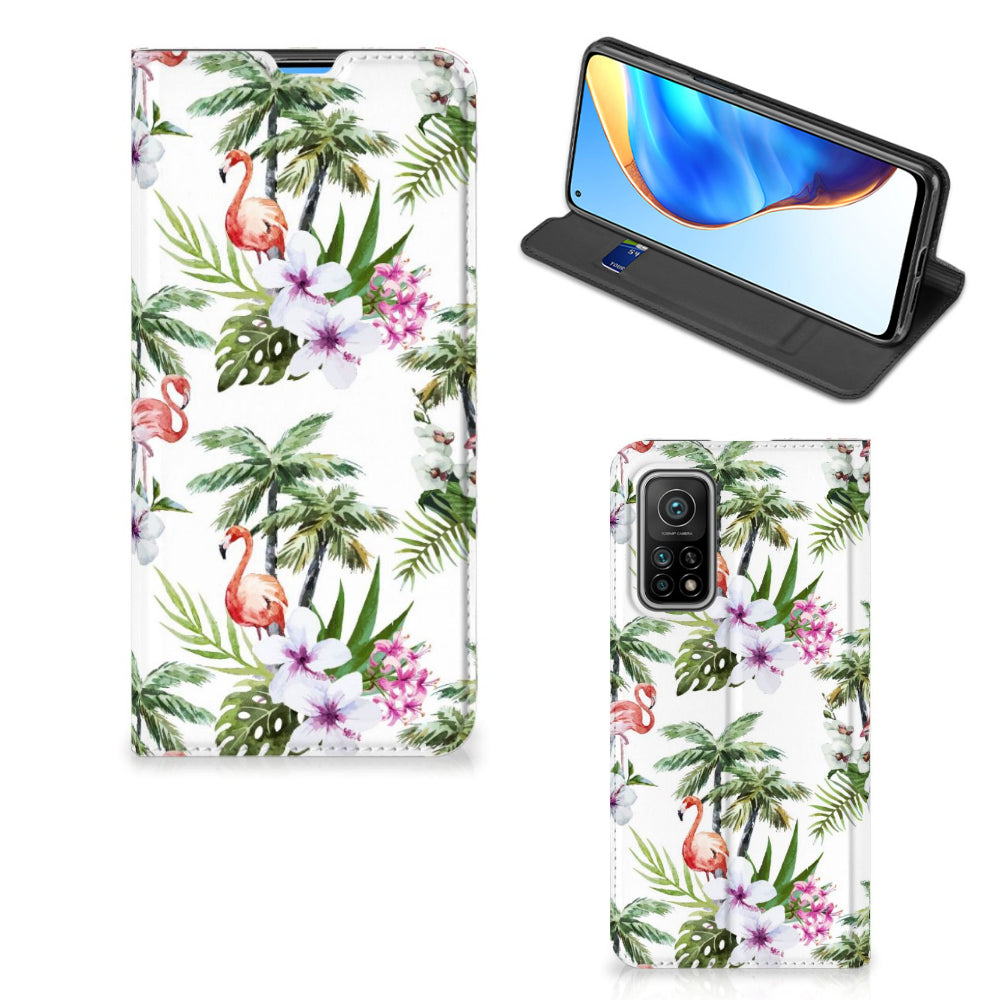 Xiaomi Mi 10T | 10T Pro Hoesje maken Flamingo Palms