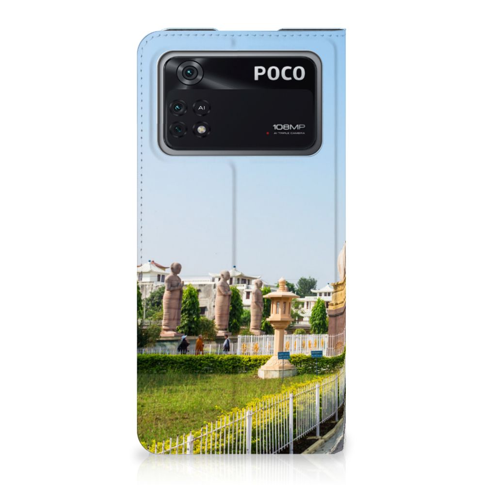 Poco X4 Pro 5G Book Cover Boeddha - B2C Telecom