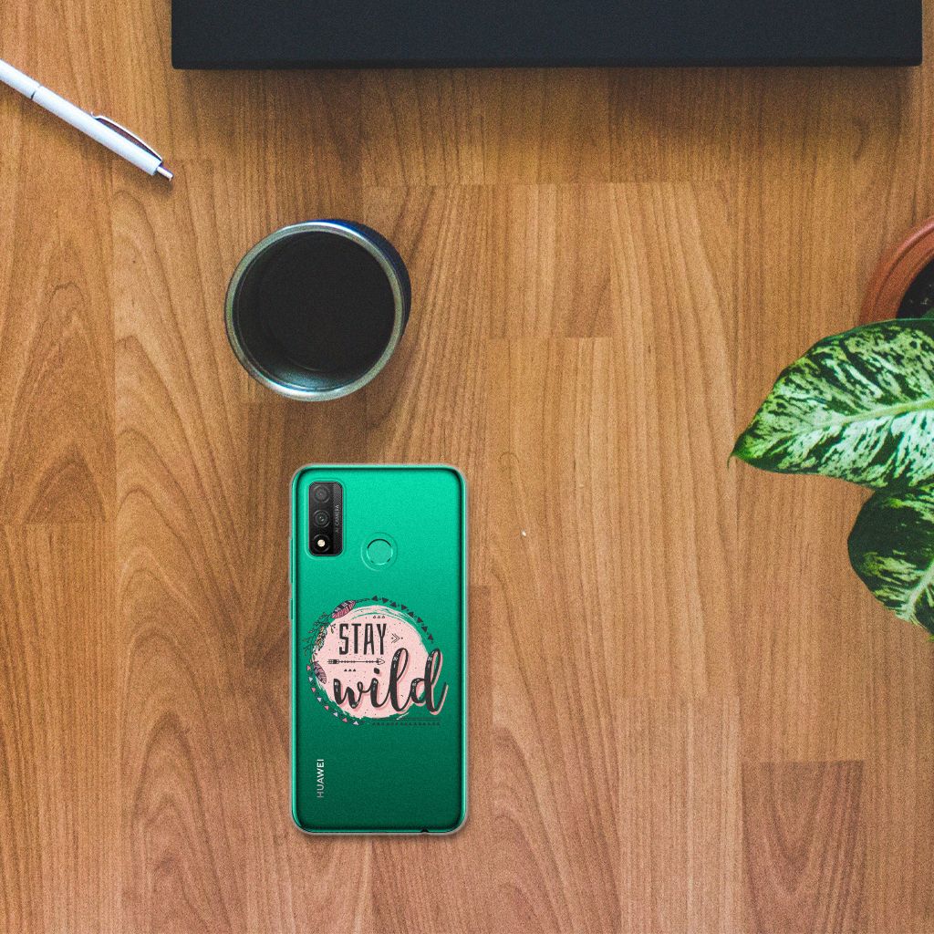 Huawei P Smart 2020 Telefoonhoesje met Naam Boho Stay Wild B2C Telecom