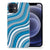 iPhone 12 | 12 Pro (6.1") TPU bumper Waves Blue