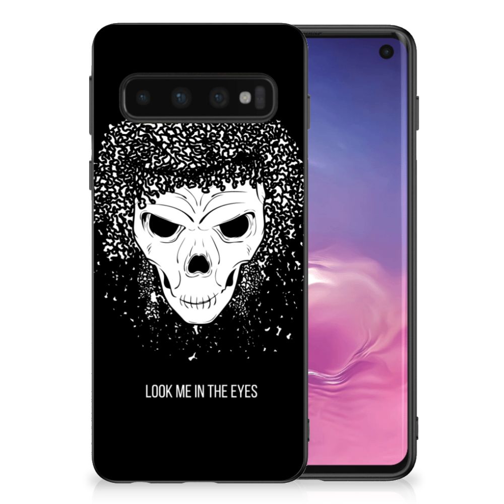 Mobiel Case Samsung Galaxy S10 Skull Hair B2C Telecom