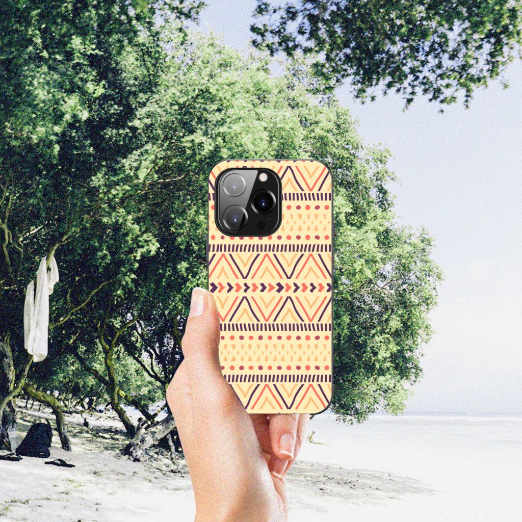 iPhone 14 Pro Back Case Aztec Yellow B2C Telecom