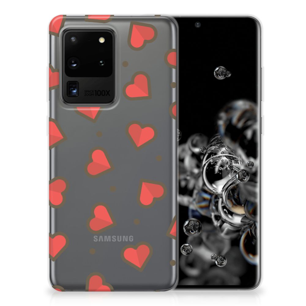Samsung Galaxy S20 Ultra TPU bumper Hearts B2C Telecom