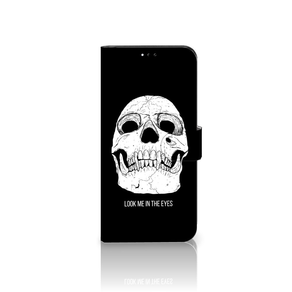 Telefoonhoesje met Naam Samsung Galaxy A23 Skull Eyes