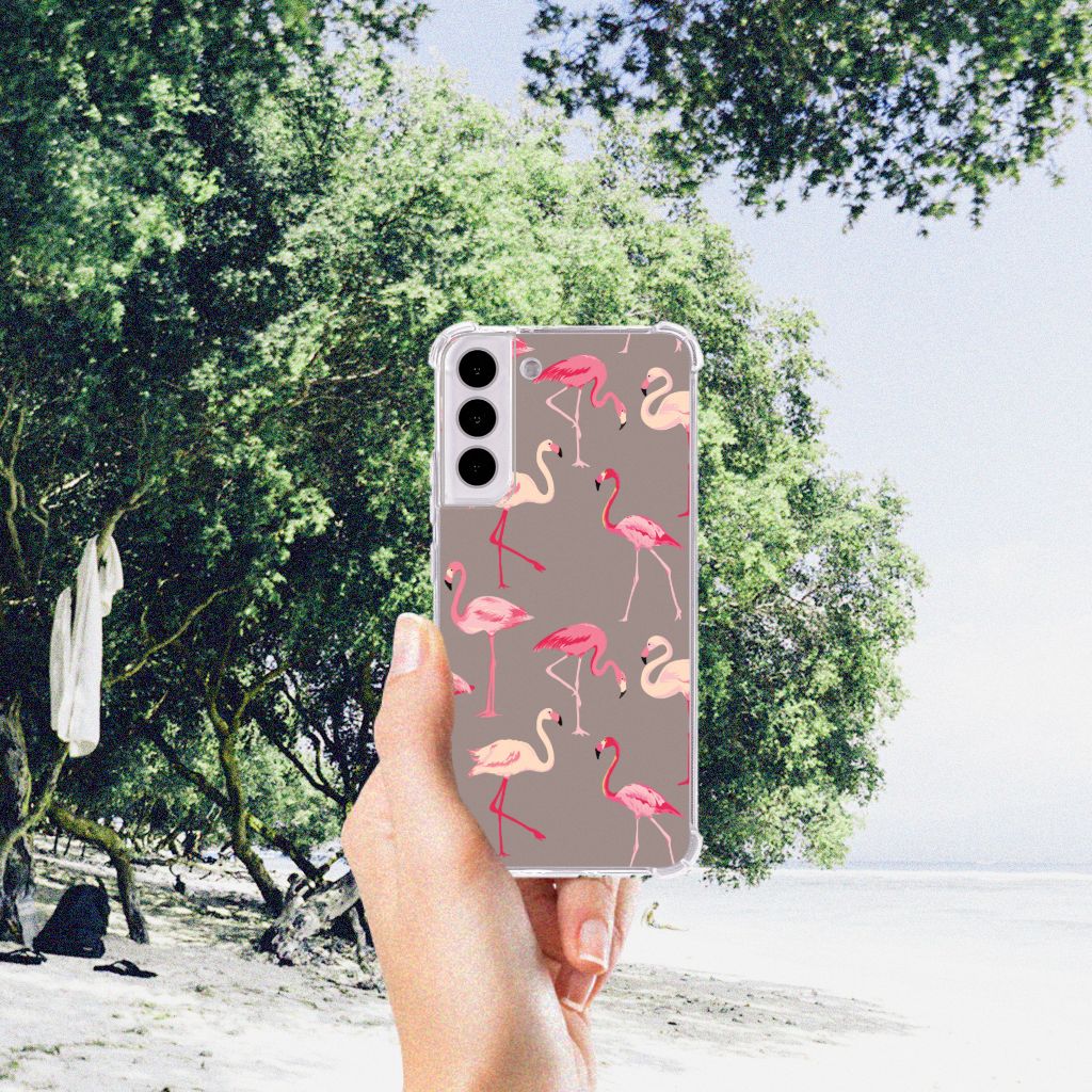 Samsung Galaxy S22 Plus Case Anti-shock Flamingo