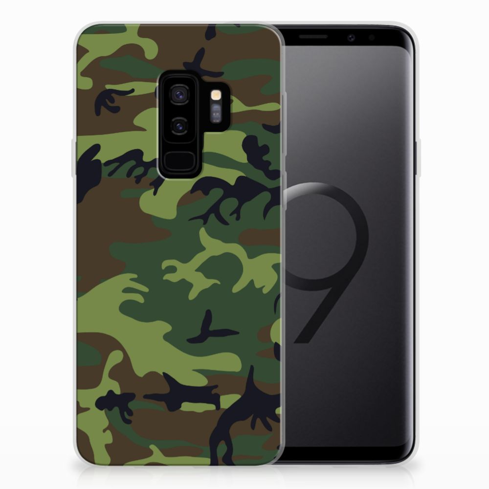 Samsung Galaxy S9 Plus TPU bumper Army Dark