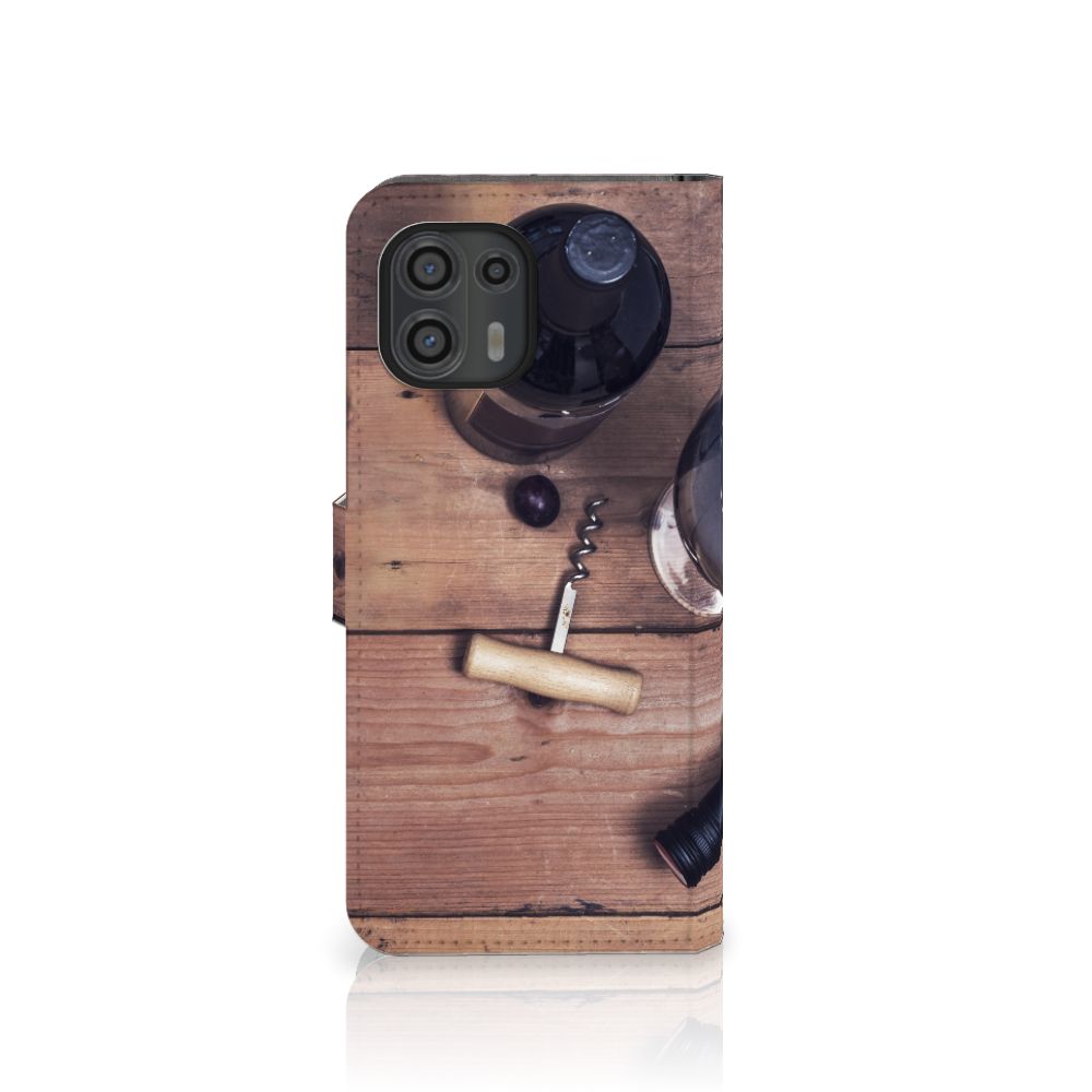 Motorola Edge 20 Lite Book Cover Wijn