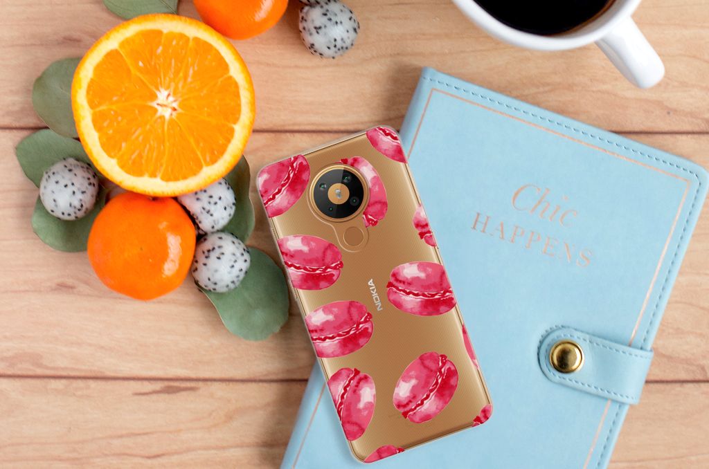 Nokia 5.3 Siliconen Case Pink Macarons B2C Telecom