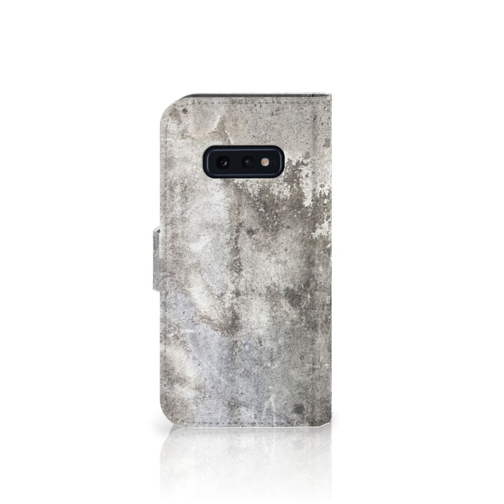 Samsung Galaxy S10e Bookcase Beton Print