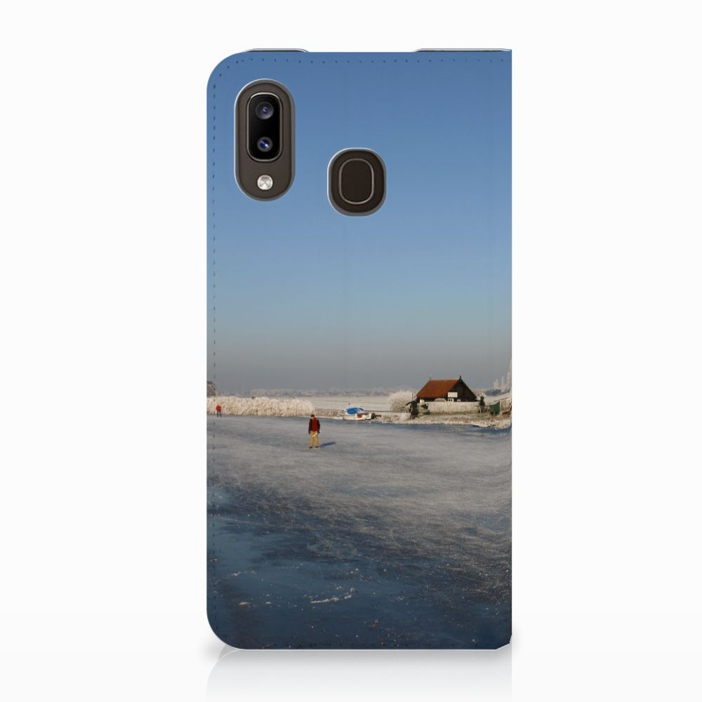 Samsung Galaxy A30 Book Cover Schaatsers