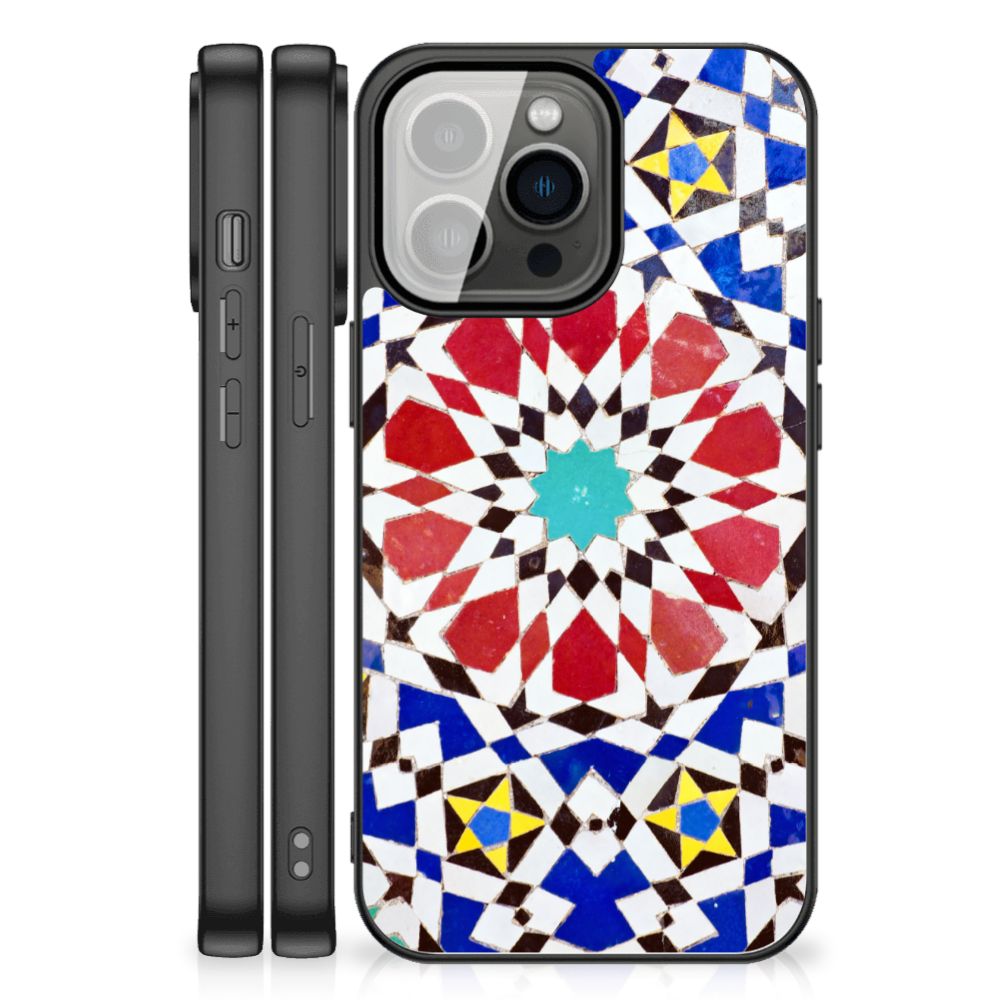 iPhone 13 Pro Max Marmeren Print Telefoonhoesje Mozaïek B2C Telecom