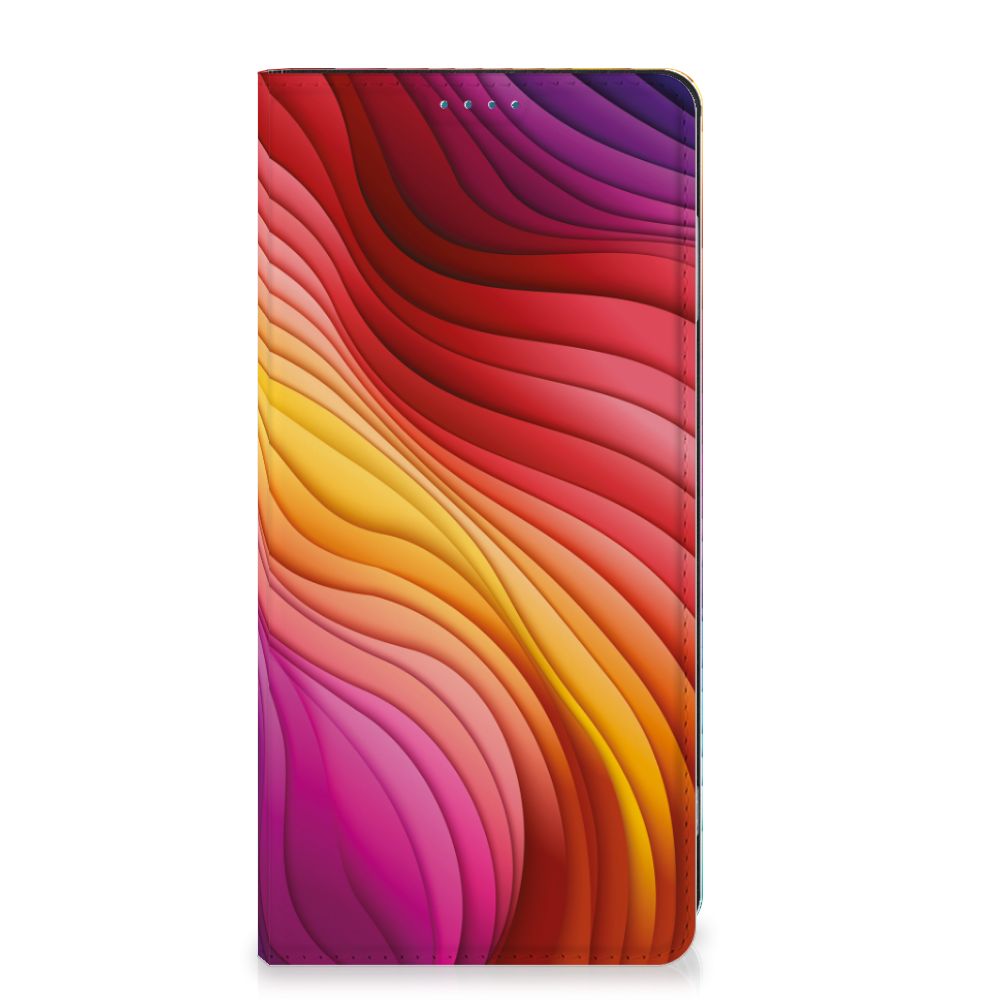 Stand Case voor Motorola Moto G53 Regenboog