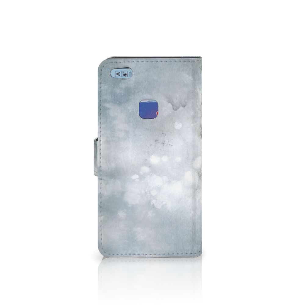 Hoesje Huawei P10 Lite Painting Grey