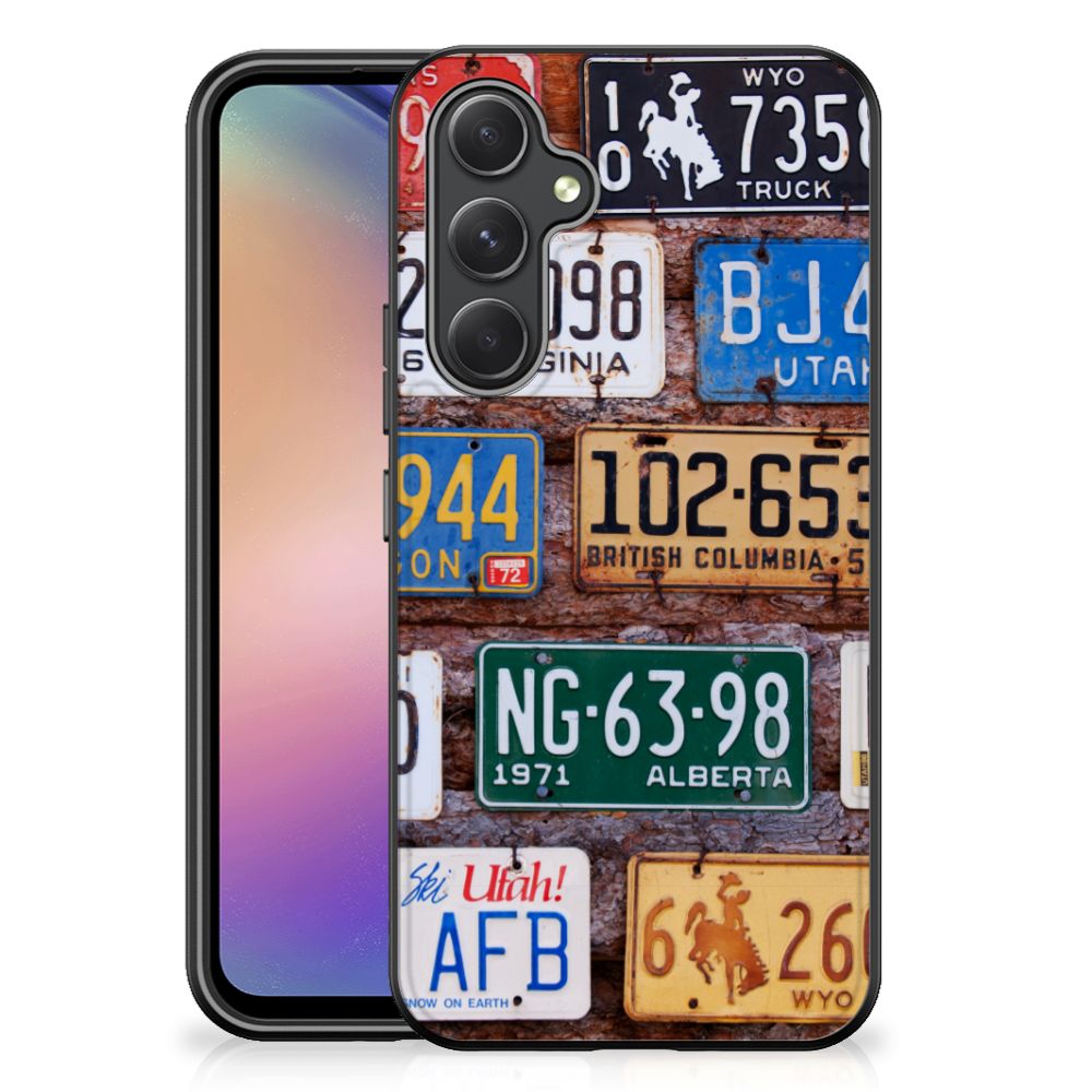 Samsung Galaxy A54 Silicone Back Case Kentekenplaten