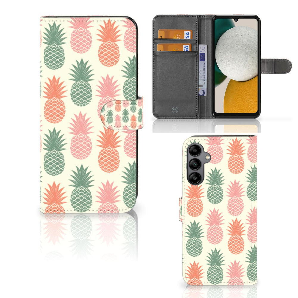 Samsung Galaxy A34 Book Cover Ananas