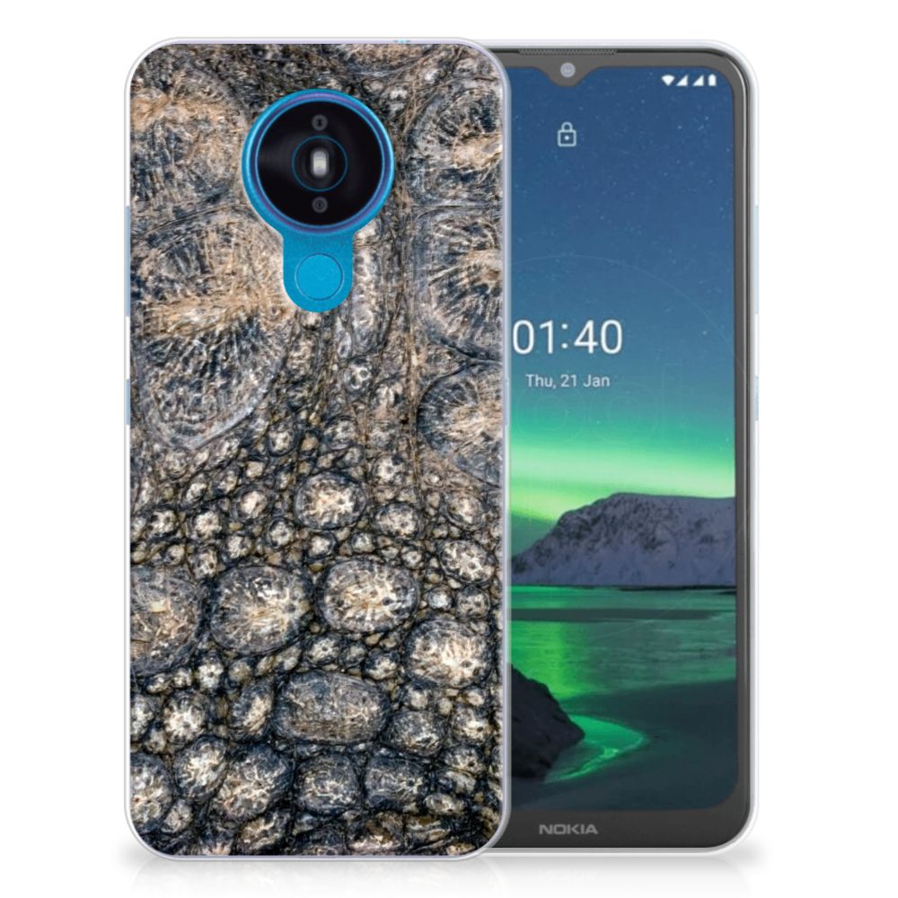 Nokia 1.4 TPU Hoesje Krokodillenprint