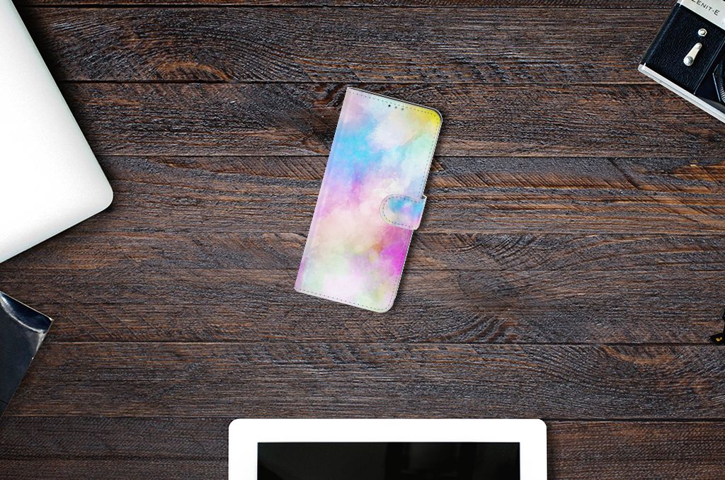 Hoesje Motorola Moto G9 Plus Watercolor Light