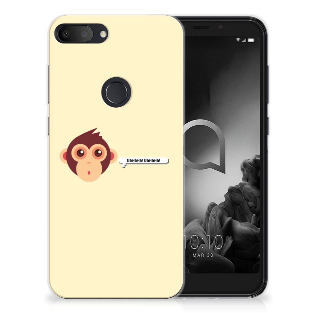 Alcatel 1S (2019) Telefoonhoesje met Naam Monkey
