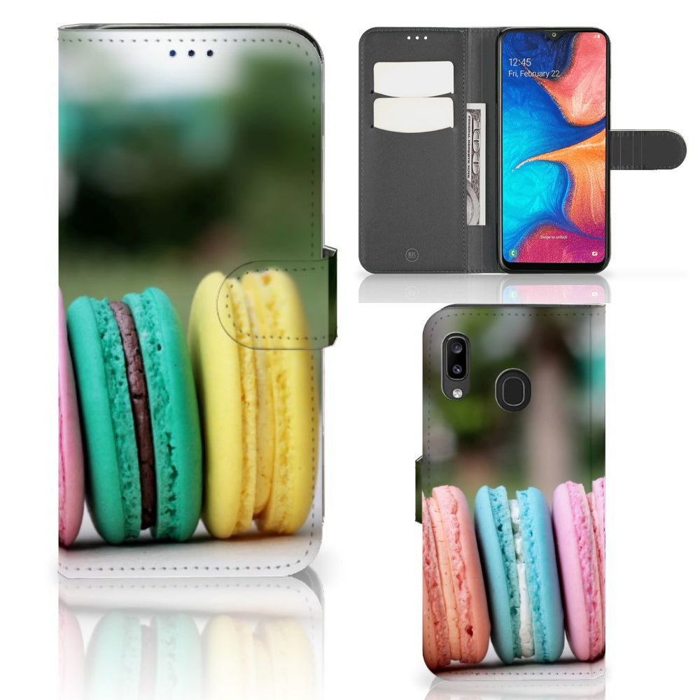 Samsung Galaxy A30 Book Cover Macarons