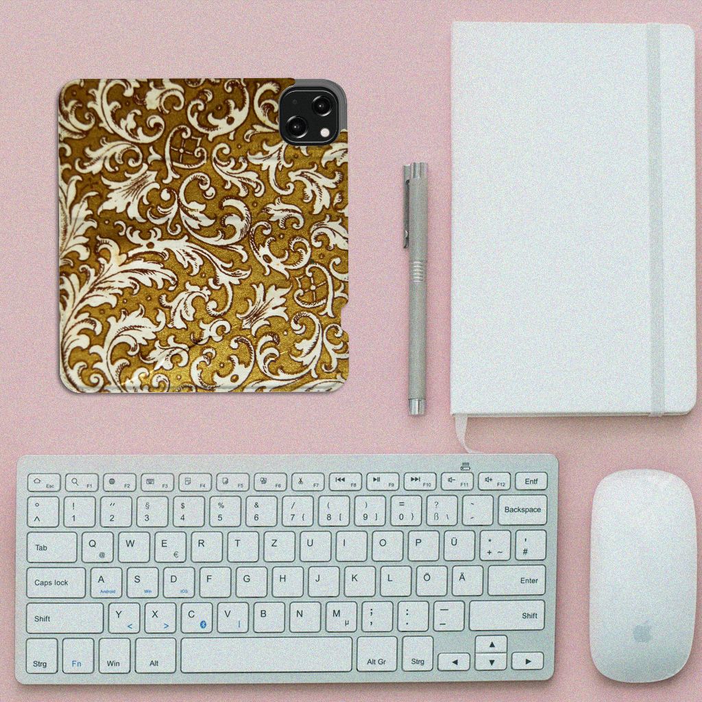 Telefoon Hoesje iPhone 13 Barok Goud