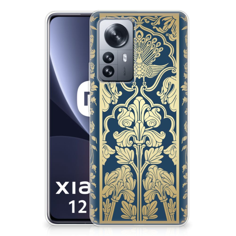 Xiaomi 12 Pro TPU Case Beige Flowers