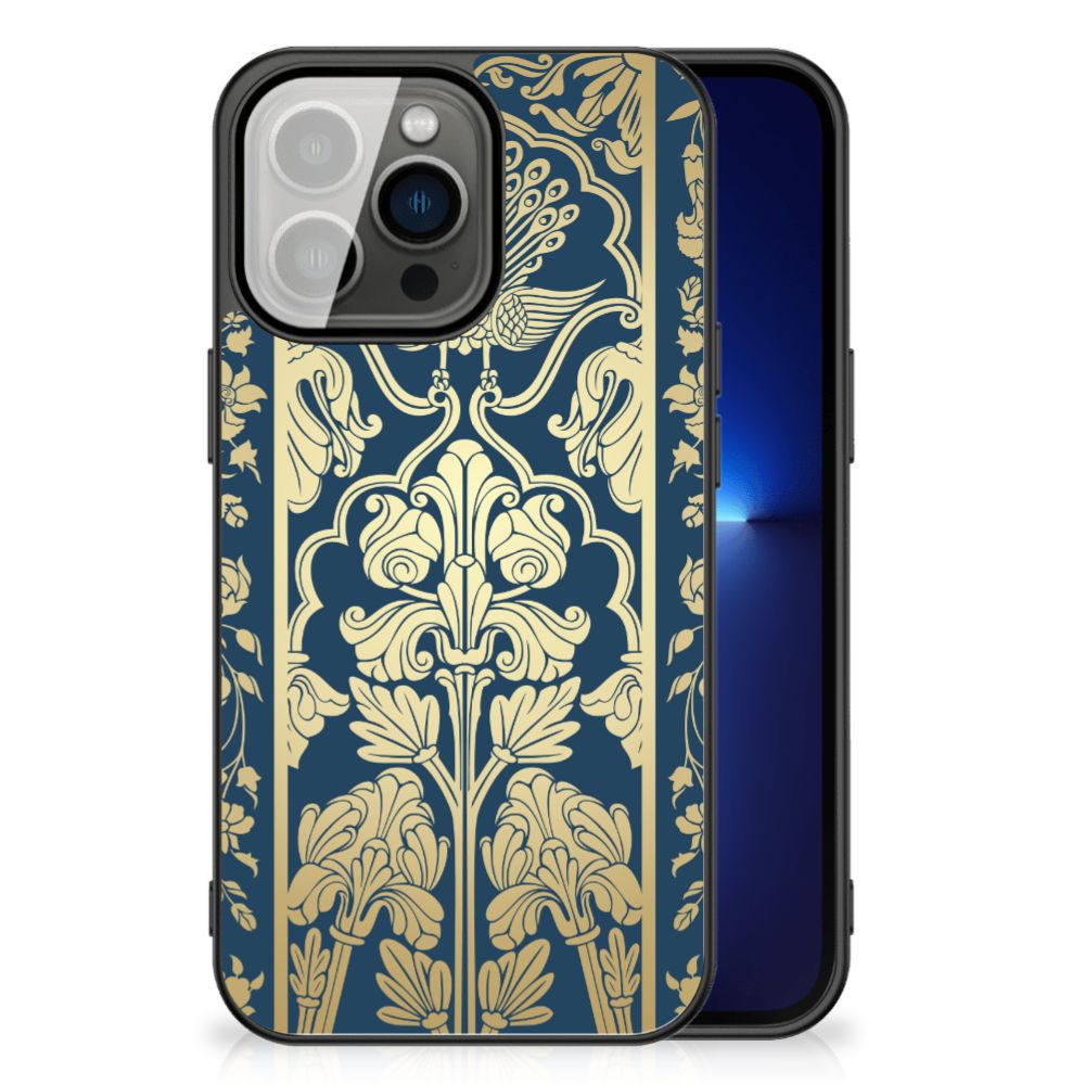 iPhone 13 Pro Bloemen Hoesje Beige Flowers B2C Telecom