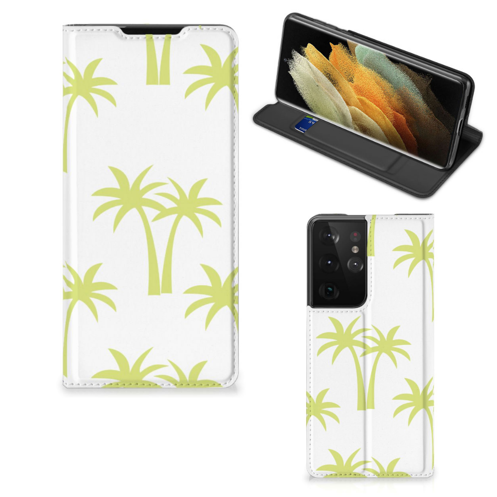 Samsung Galaxy S21 Ultra Smart Cover Palmtrees - B2C Telecom