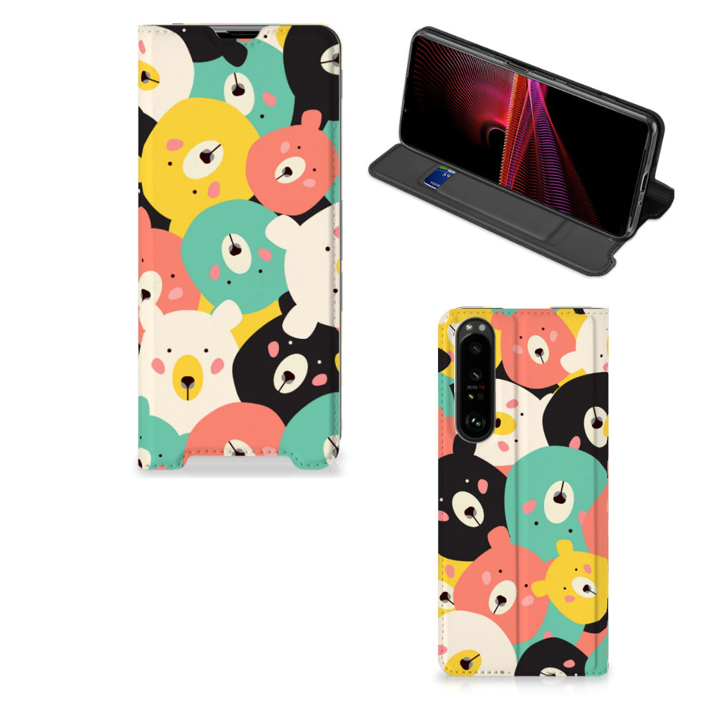 Sony Xperia 1 III Magnet Case Bears