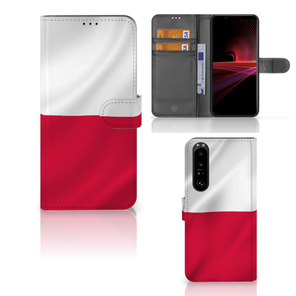Sony Xperia 1 III Bookstyle Case Polen