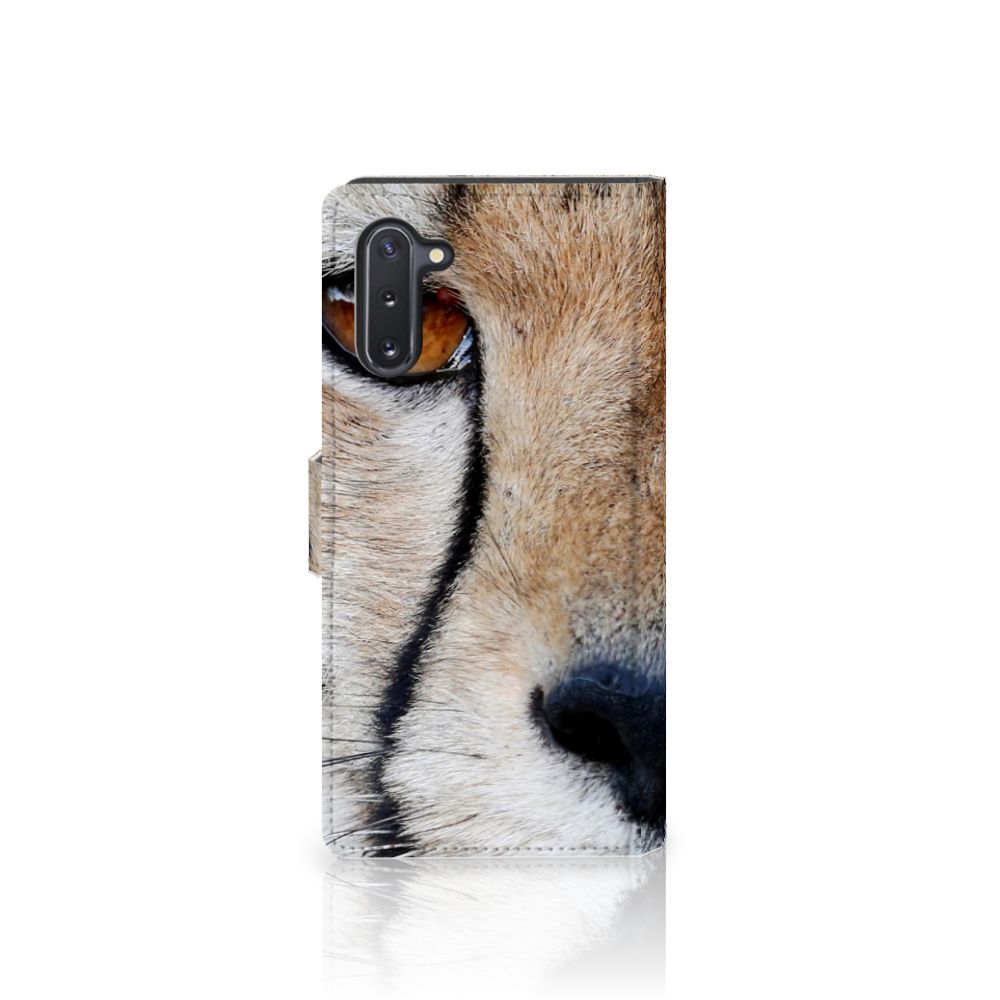 Samsung Galaxy Note 10 Telefoonhoesje met Pasjes Cheetah