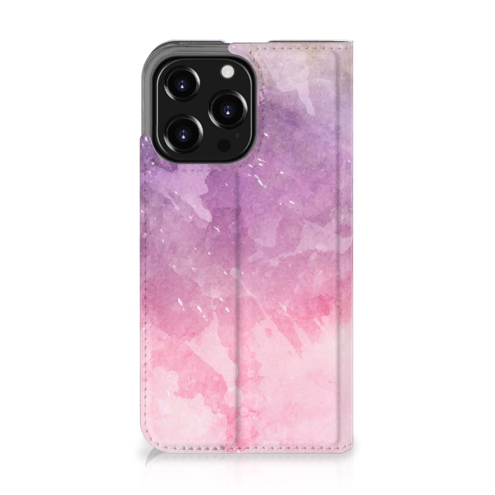 Bookcase iPhone 13 Pro Pink Purple Paint - B2C Telecom