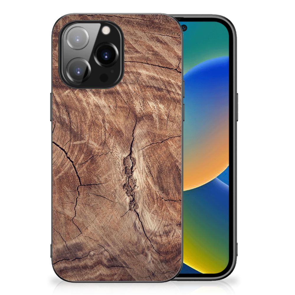iPhone 14 Pro Max Houten Print Telefoonhoesje Tree Trunk B2C Telecom