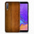 Samsung Galaxy A7 (2018) Bumper Hoesje Donker Hout