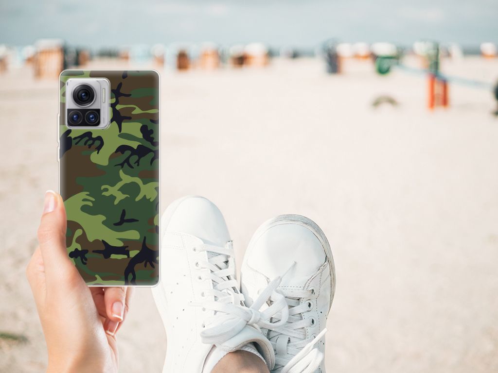 Motorola Moto X30 Pro TPU bumper Army Dark B2C Telecom