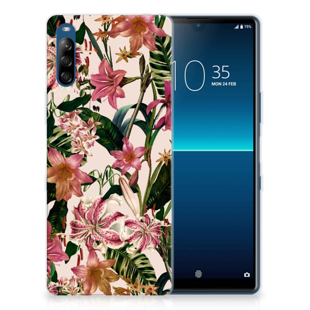 Sony Xperia L4 TPU Case Flowers